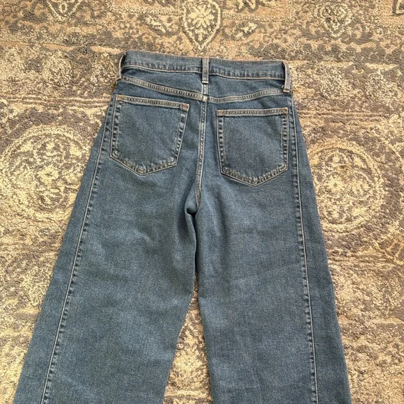 Gap High Rise Stride Wide-Leg Ankle Jeans Size 26/2R - Picture 8 of 10